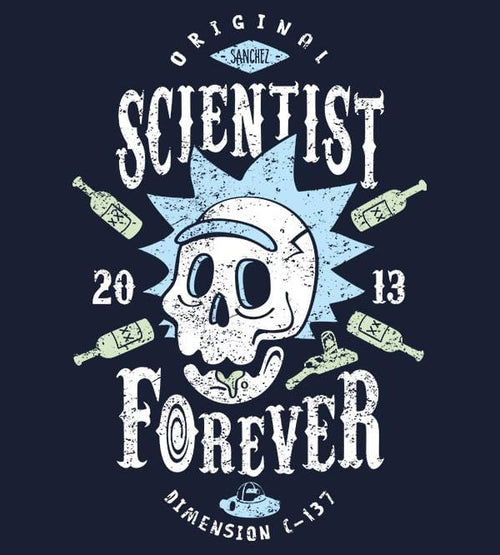 Scientist Forever T-Shirts by Olipop - Pixel Empire