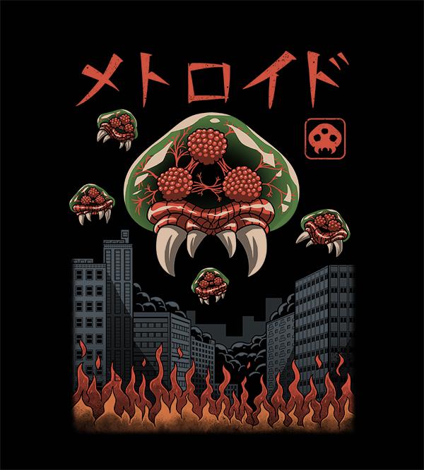 Parasitic Kaiju Hoodies by Vincent Trinidad - Pixel Empire