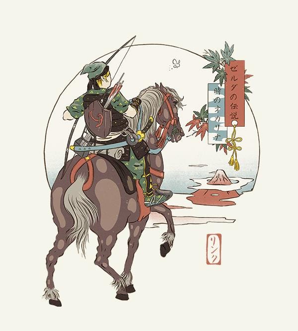 Hero Of Time T-Shirts by Mathiole - Pixel Empire