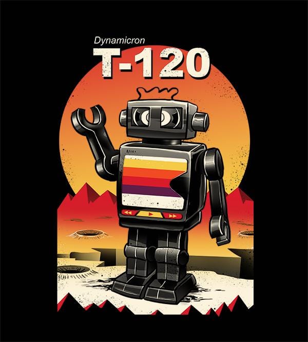 Vhs Bot Hoodies by Vincent Trinidad - Pixel Empire