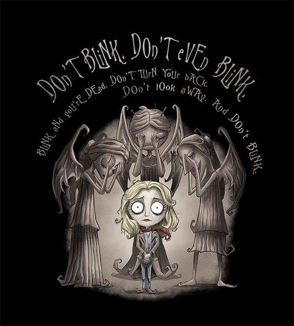 Don't Blink Hoodies by Saqman - Pixel Empire
