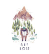 Get Lost Hoodies by Louis Roskosch - Pixel Empire