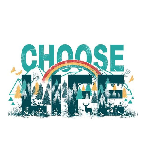 Choose Life T-Shirts by Vincent Trinidad - Pixel Empire