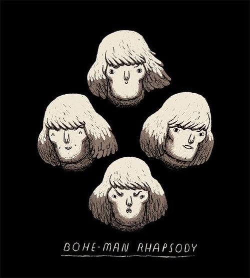 Bohe-man Rhapsody T-Shirts by Louis Roskosch - Pixel Empire