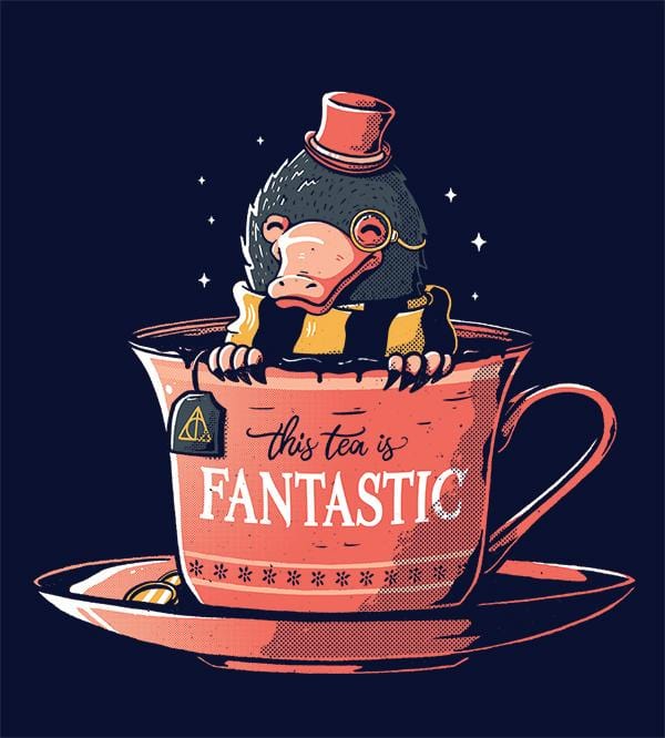 Fantastic Tea T-Shirts by Eduardo Ely - Pixel Empire
