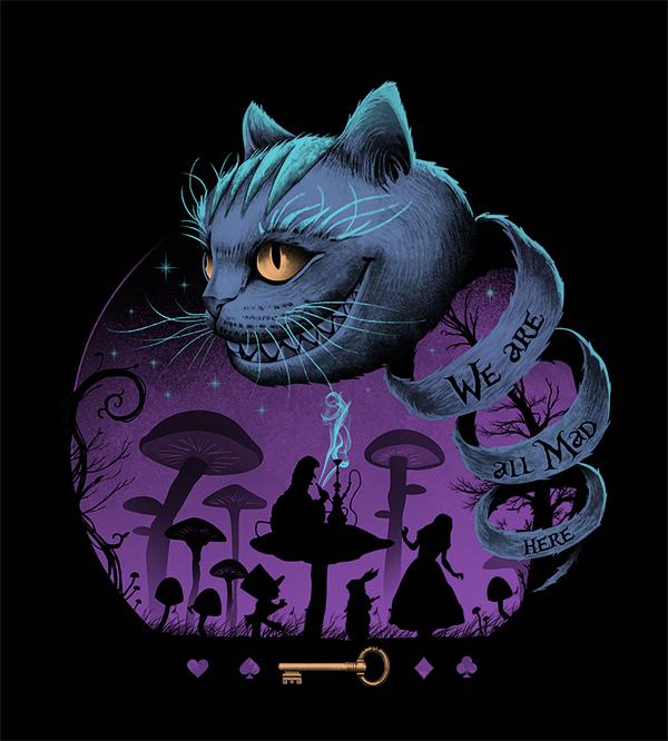 Wonderful Madness T-Shirts by Vincent Trinidad - Pixel Empire