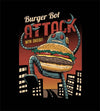 Burger Bot T-Shirts by Vincent Trinidad - Pixel Empire