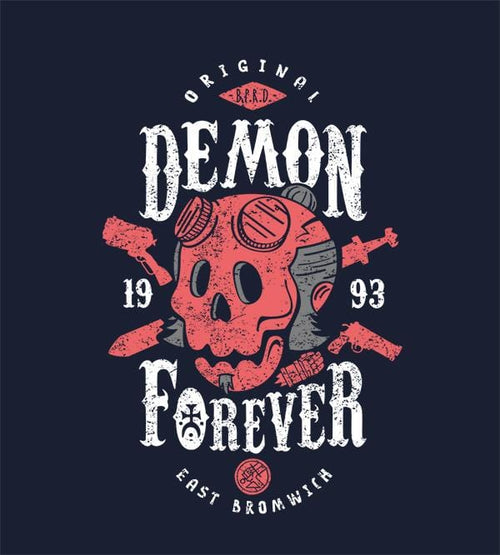 Demon Forever Hoodies by Olipop - Pixel Empire