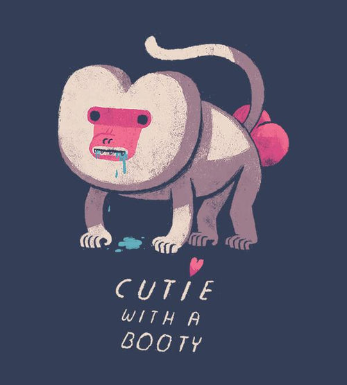 Cutie With A Bootie T-Shirts by Louis Roskosch - Pixel Empire