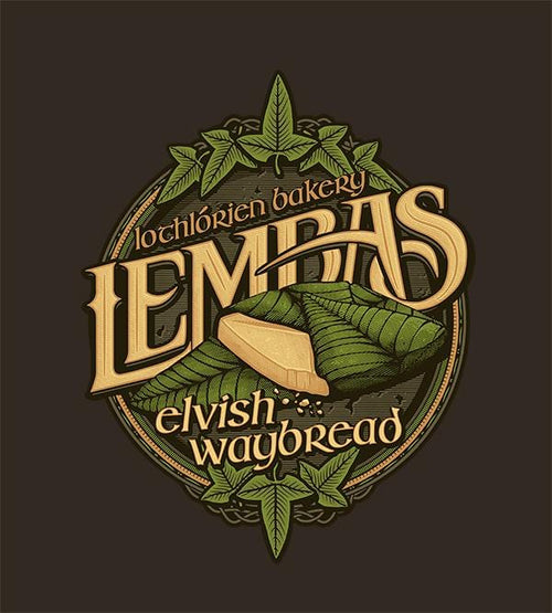 Lembas Bread T-Shirts by Cory Freeman Design - Pixel Empire