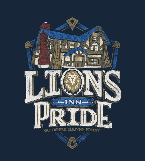 Lion's Pride Inn Hoodies by Cory Freeman Design - Pixel Empire