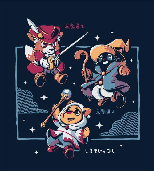 Three Little Mages T-Shirts by Ilustrata - Pixel Empire