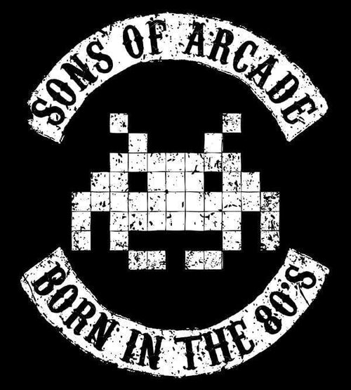 Sons Of Arcade T-Shirts by Olipop - Pixel Empire