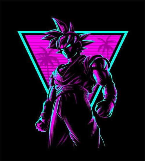 Retro Saiyan T-Shirts by Alberto Cubatas - Pixel Empire