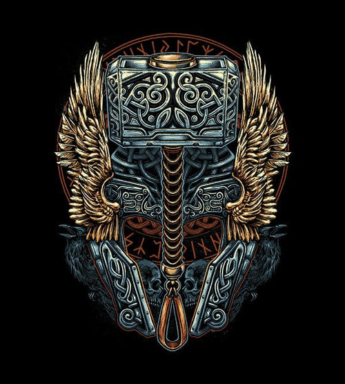 Pray For Thunder Hoodies by Glitchy Gorilla - Pixel Empire