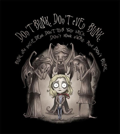 Don't Blink T-Shirts by Saqman - Pixel Empire