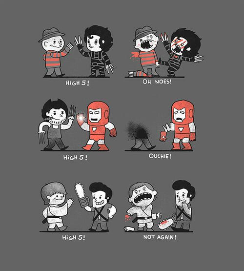 Some People Shouldn't High Five T-Shirts by Anna-Maria Jung - Pixel Empire