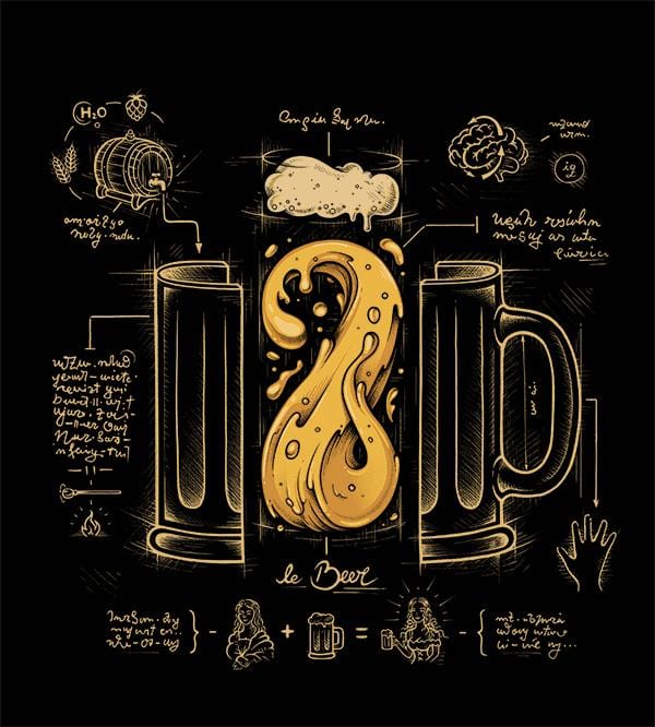 Le Beer T-Shirts by Enkel Dika - Pixel Empire