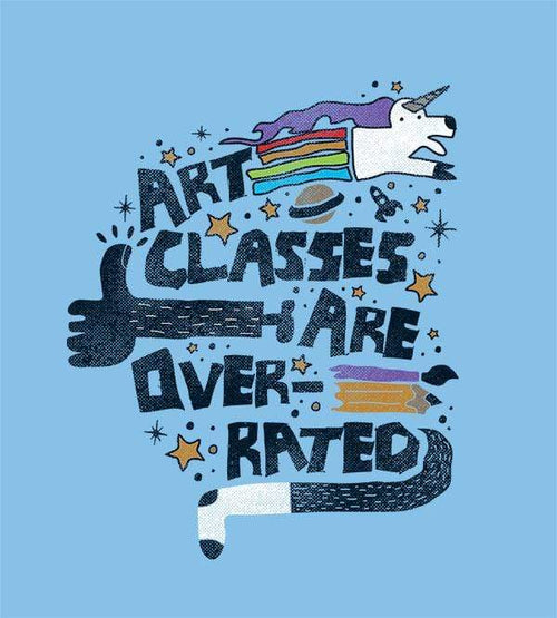 Art Class Schmart Class Hoodies by Perry Beane - Pixel Empire