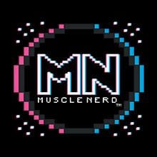 8-bit Retro Muscle Nerd Hoodies by Muscle Nerd - Pixel Empire