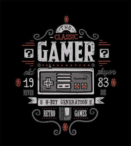 Classic Gamer Hoodies by Typhoonic - Pixel Empire