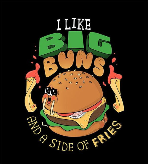 I Like Big Buns Hoodies by Anna-Maria Jung - Pixel Empire