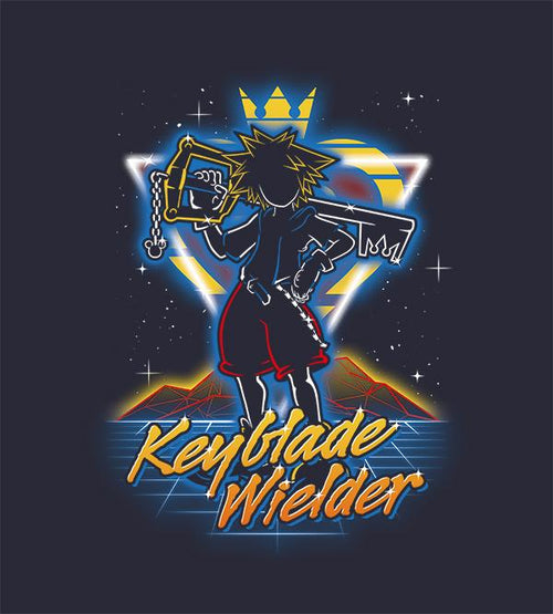 Retro Keyblade Wielder T-Shirts by Olipop - Pixel Empire