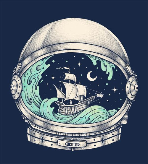 Spaceship T-Shirts by Enkel Dika - Pixel Empire