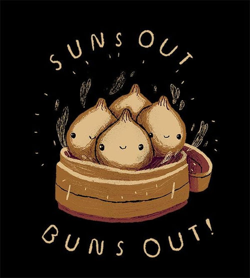 Suns Out Buns Out T-Shirts by Louis Roskosch - Pixel Empire