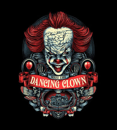 Meet The Dancing Clown T-Shirts by Glitchy Gorilla - Pixel Empire