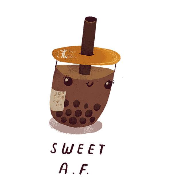 Sweet Af T-Shirts by Louis Roskosch - Pixel Empire