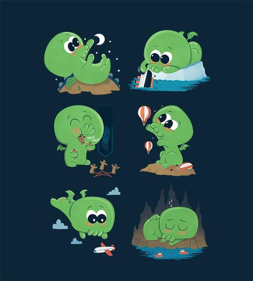 Cutethulhu T-Shirts by Anna-Maria Jung - Pixel Empire