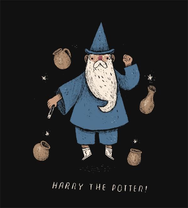 Harry The Potter Hoodies by Louis Roskosch - Pixel Empire