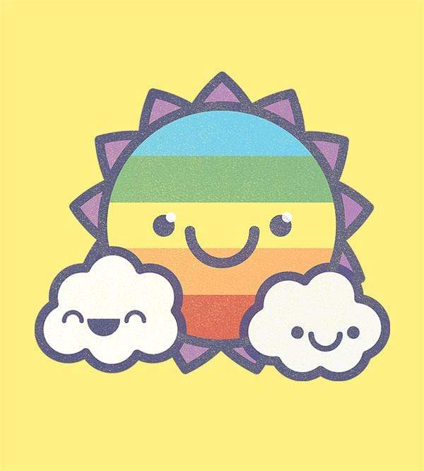 The Sun Will Come Out Tomorrow T-Shirts by Perry Beane - Pixel Empire