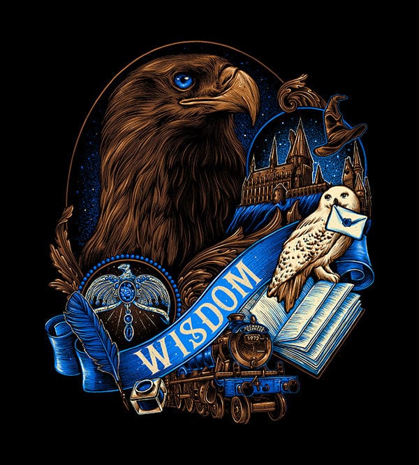 House Of Wisdom T-Shirts by Glitchy Gorilla - Pixel Empire