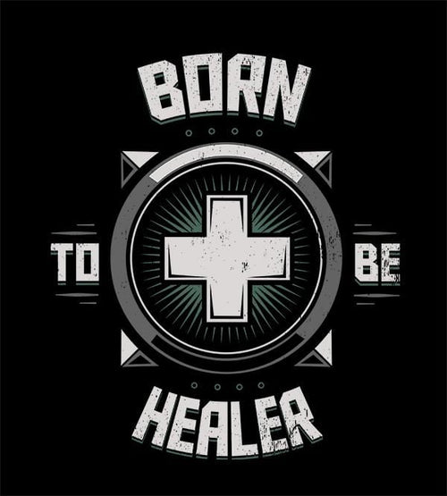 Born To Be Healer Hoodies by Typhoonic - Pixel Empire