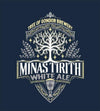 Minas Tirith White Ale T-Shirts by Cory Freeman Design - Pixel Empire