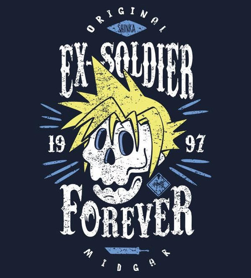 Ex-soldier Forever T-Shirts by Olipop - Pixel Empire