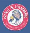 Wing & Hammer Hoodies by Louis Roskosch - Pixel Empire