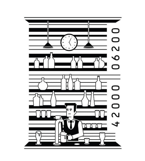 Bar Code T-Shirts by Grant Shepley - Pixel Empire