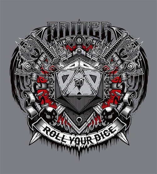 Roll Your Dice T-Shirts by StudioM6 - Pixel Empire