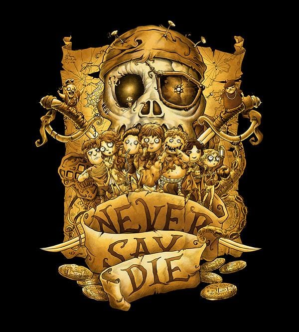 Never Say Die Hoodies by Saqman - Pixel Empire