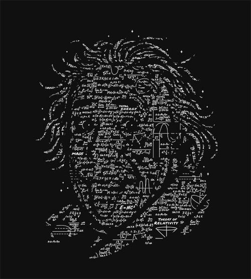 Albert Einstein T-Shirts by Grant Shepley - Pixel Empire