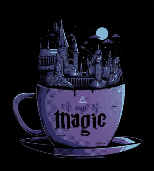 A Cup Of Magic T-Shirts by Eduardo Ely - Pixel Empire