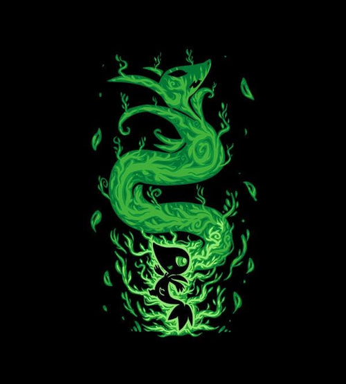The Grass Snake Within T-Shirts by Techranova - Pixel Empire