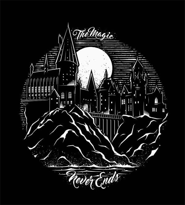 The Magic Never Ends T-Shirts by StudioM6 - Pixel Empire
