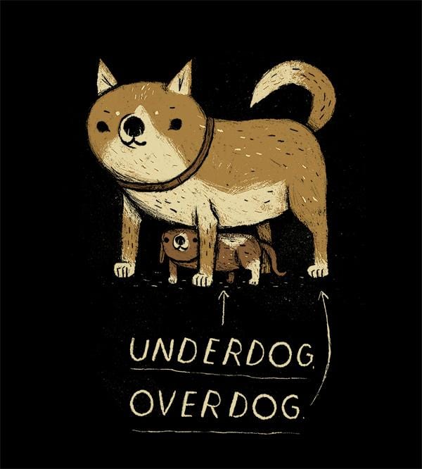 Underdog T-Shirts by Louis Roskosch - Pixel Empire
