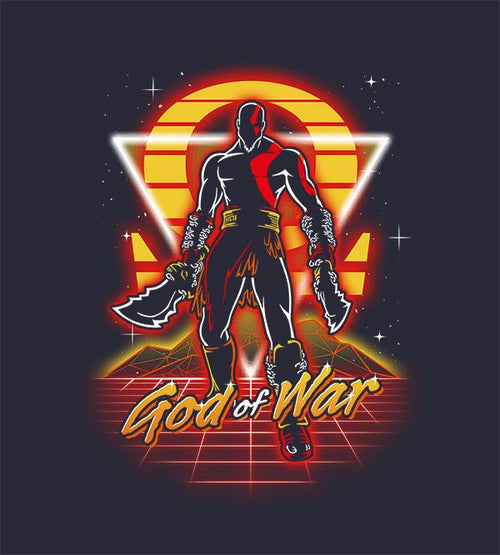 Retro War God T-Shirts by Olipop - Pixel Empire