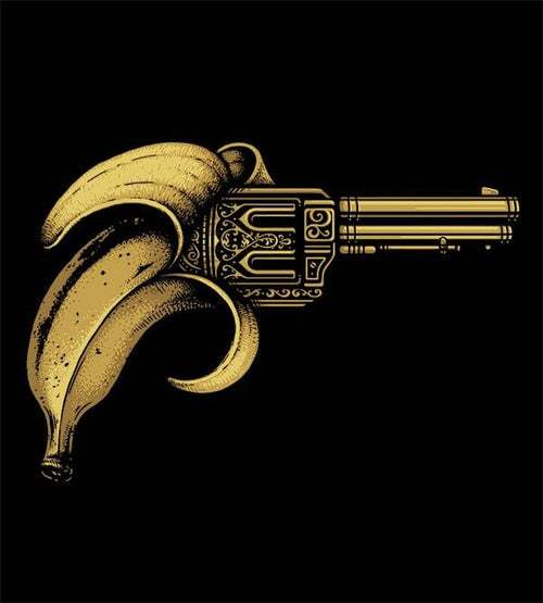 Banana Gun T-Shirts by Enkel Dika - Pixel Empire