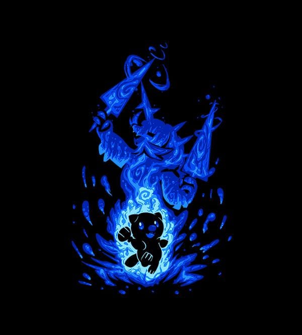 The Water Samurai Within T-Shirts by Techranova - Pixel Empire